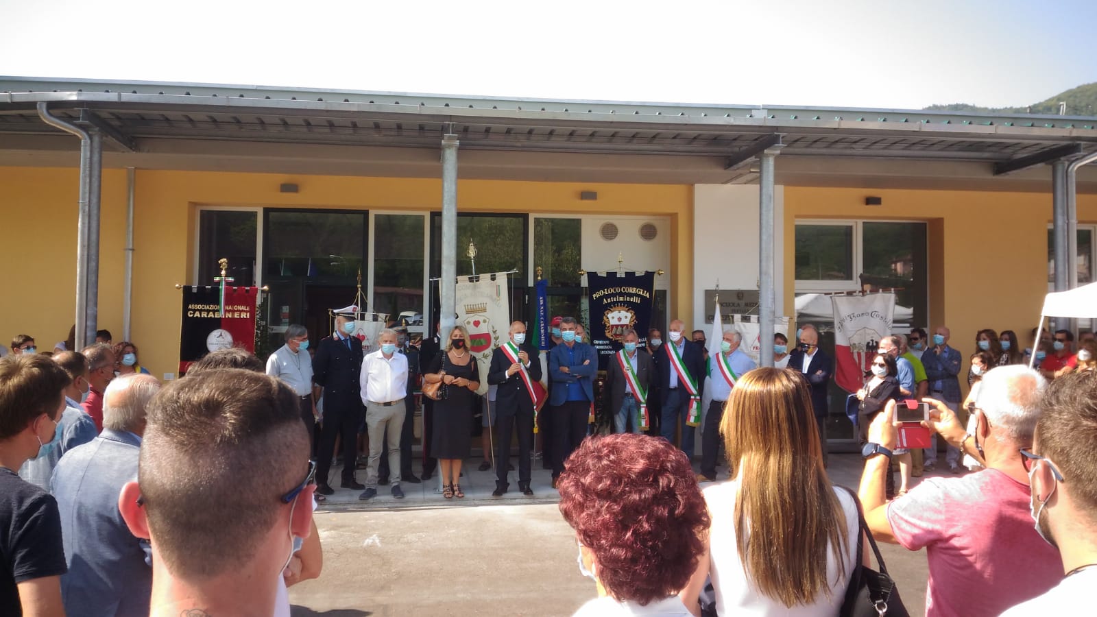 Inaugurata nuova scuola a Ghivizzano (Lu), Grieco: “Un mattone per costruire il futuro”