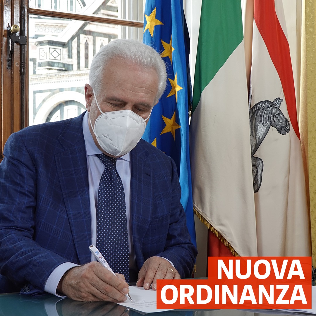 Toscana in zona arancione, Giani firma un’ordinanza per chiarire cosa si può fare