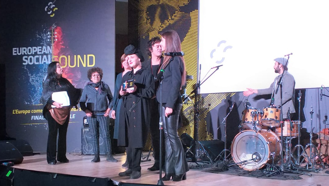 I vincitori dell'European Social Sound 4U e del Premio FSE/Giovanisì