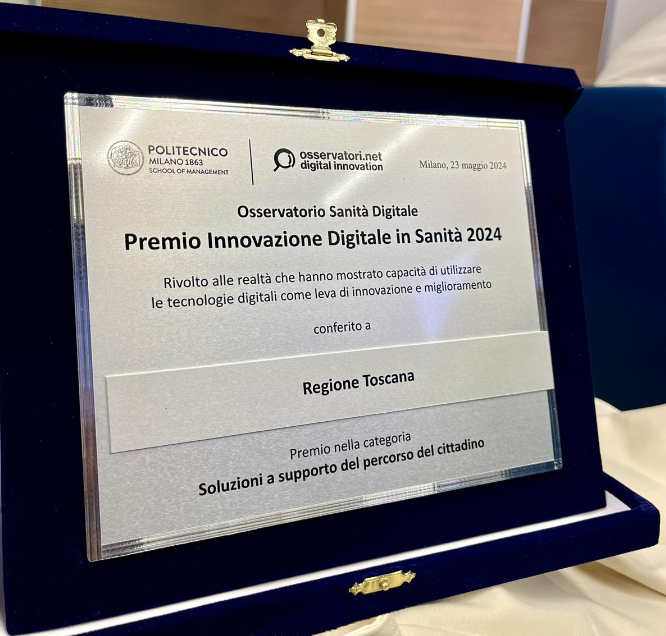 Sanità digitale, Toscana premiata per il progetto sui sensori utilizzati dai diabetici